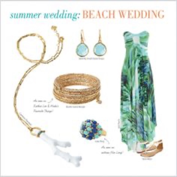 Stella & Dot Bardot Multistrand Gold Beaded Stacker Bracelet - Discontinued - Picture 5 of 6